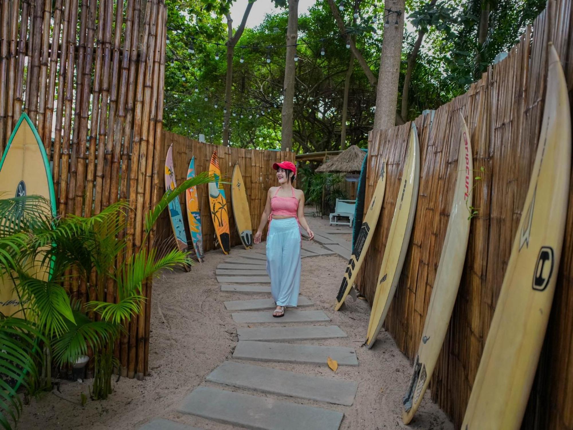 Beach House Camp Na Chom Thian Buitenkant foto